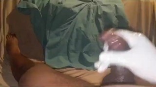 The FATTEST BIG BLACK DICK STROKING!