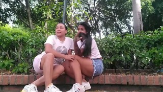 seduzco a mi mujer en el parque y folle conmigo