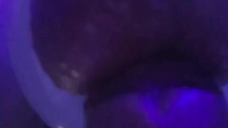 Moaning while my little ass is getting wrecked. ;_;