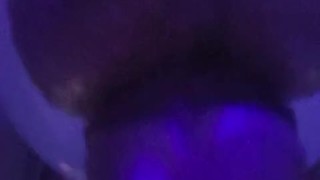 Moaning while my little ass is getting wrecked. ;_;