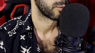 ASMR MALE Wet Mouth Sounds, Whispering, Relaxing, Tingles