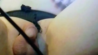 Smoking while my Clit Leaks