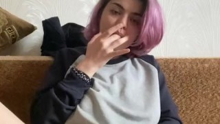 18 years old me enjoying of my first womanizer