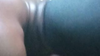 Eating my Filipino step sister pussy in the car like a pro (POV)