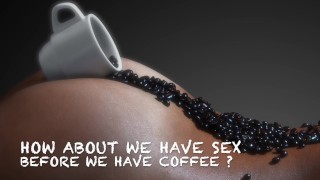 NSFW. Audio only: Morning Sex With a HOT girl+role play. Sexy moanings and powerful orgasm!