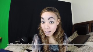 Ghetto Girl Dazzling Tazzy back for MORE ANAL