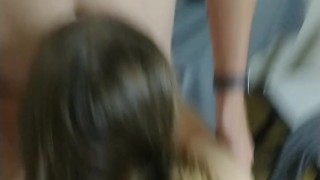 Hot threesome fuck and suck