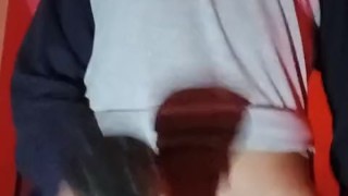 cuarto caliente (joven latino se masturba con un jugete POV)