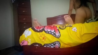 REAL STEPSISTER FUCKING WITH STEPBROTHER, HOMEMADE SEX.