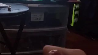 Bored busting a big load