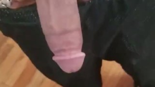 Teen comes in and pulls it out