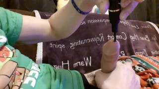 Vibrating sounding toy first time