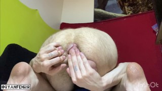 Ryan Fenrir Self-Fucking his own Asshole