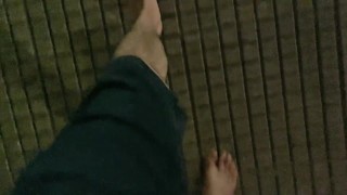 Walking Barefoot for 1 km: From Clean to Dirty Soles - POV Trekking