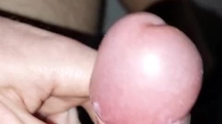 Twink guy shows off his young smegma and toilet jerkoff with a cum fountain