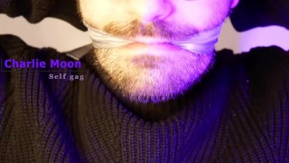 Self GAGGED & Handcuffed