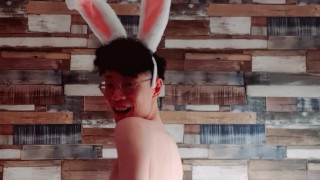 BUNNY BOY DANCING NAKED