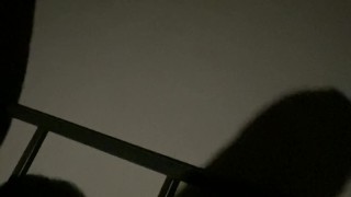 Big cock shadow wank