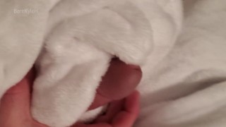 Fucking a soft blanket makes me cum