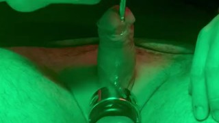 Sounding while stretching the balls a bit