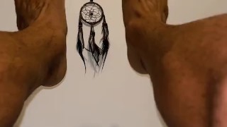 Virgin to OF first time feet for all to see