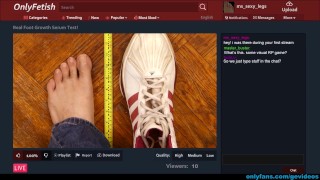 Monster Foot (Male, Foot Growth, Destruction)