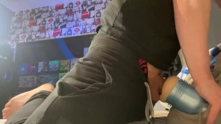 Chav fucks ass fleshlight