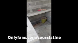 Colombian Jerking off at work