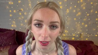 POV Face Fetish JOI Cute Shiny Submissive Slut Begs For Facial Cum Countdown | Remi Reagan