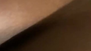 Ebony babe gets filled up for X-Mas