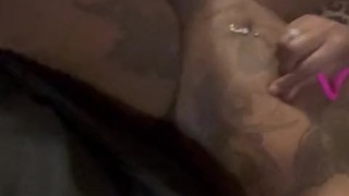 big ass ebony step mom asked her big dick step son to get her pregnant