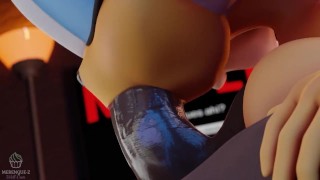 Rouge the bat te chupa hasta dejarte seco | Merengue Z