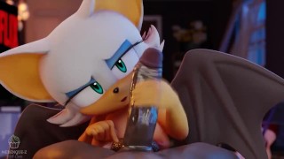 Rouge the bat te chupa hasta dejarte seco | Merengue Z