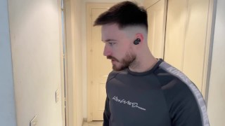 You give your life to fuck this gym hunk