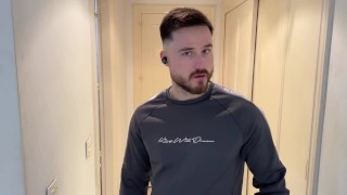 You give your life to fuck this gym hunk
