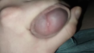 Horny Virgin Cumshot