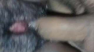 Fat hairy sex cum close