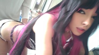 Step Dad fucks Egirl doggy style