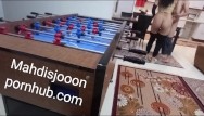 زن با.بام بهم فوتبال دستی شرطی سر کوس باخت منم بدجوری کردمش ( پر از مکالمه فارسی سکسی) ایرانی