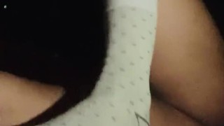 Rainy day - Bottom latino modeling new thong - part II