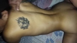 Me encanta sentir su leche hasta el fondo. 💦