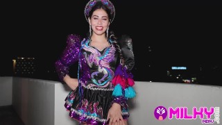 I'm your bitch, I'm your cachera bitch! Caporal dancing milf caught in public.