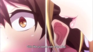 Playing video games with my friends