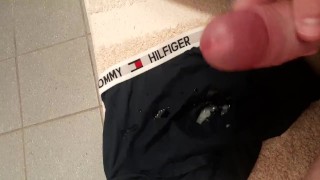 Big dick a lot cum shot