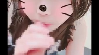 髪もスカートも超ミニ♥️お団子青チャイナドレス女子の 美味おま○こに中出し！精子が桃尻つたってトローリ🍑