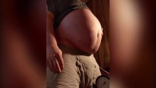 Birthday Blowup - Belly Inflation