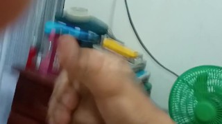 SACO TODO EL SEMEN DE MI VERGA😈💦🔥