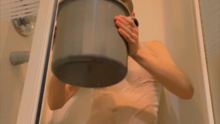 Gay slave likes Golden Shower