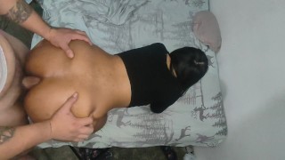 por puta te hare un anal que te dejara ese culo enorme abierto y lleno de mi crema