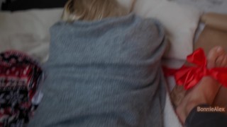 Intimate moments of a real couple's life